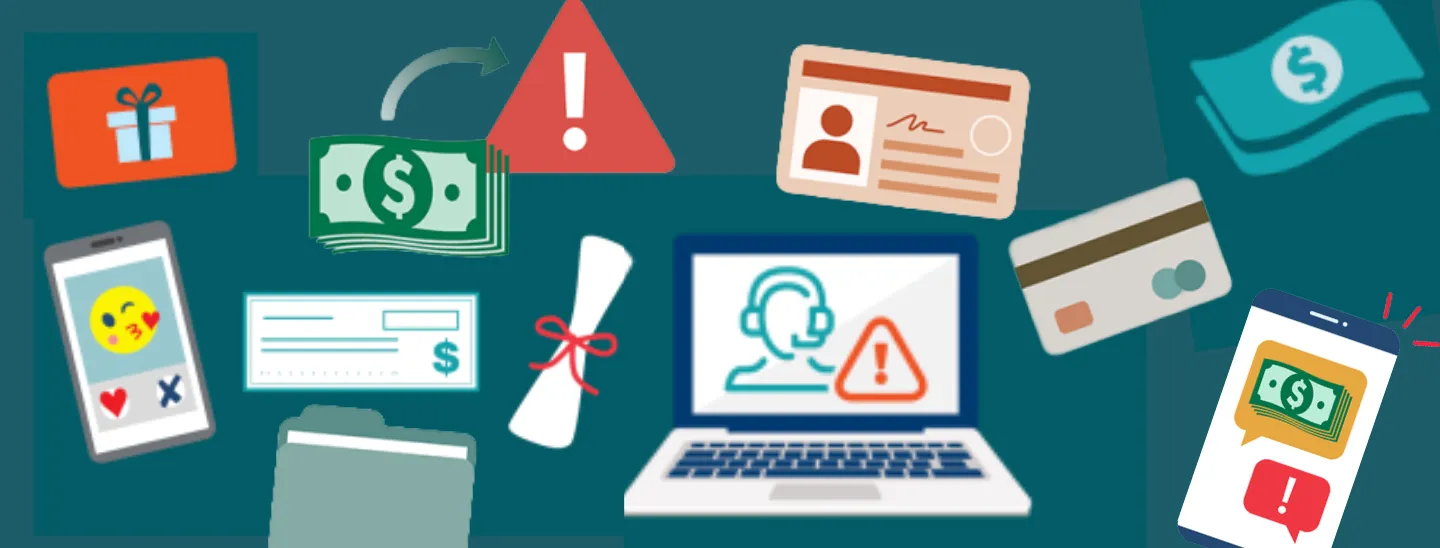 Icons of financial items 